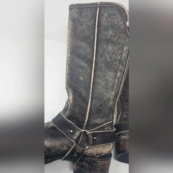 Circle G By Corral P5099  WMNS Distressed Leather Harness Riding Boots Size 5.5 - Picture 12 of 15